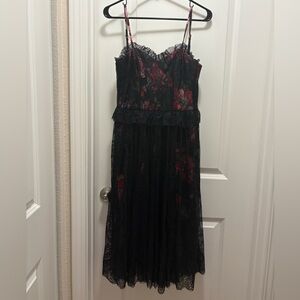 Pearl by Georgina Chapman lace floral dress